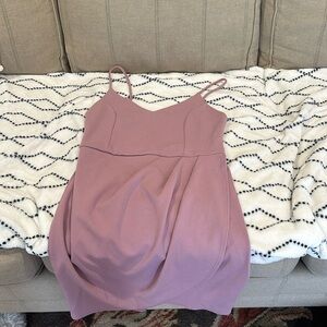Forever Your Girl Mauve Pink Bodycon Dress